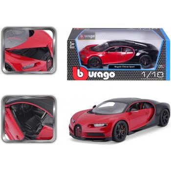Bburago 1:18 Bugatti Chiron Sport, Multicoloured 11044 4893993110445