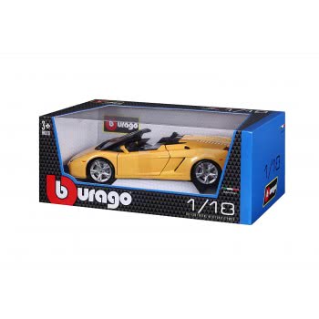 Bburago 1:18 Gold Lamborghini Gallardo Spyder 12016 4893993120161