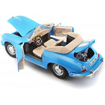 Bburago 1:18 Gold Porsche 356B Cabriolet (1961) 12025 4893993120253
