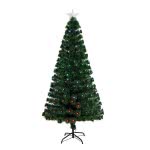 Christakopoulos Christmas Tree Optical Fiber LED Multicolor 8F 150 Ex. 49101-4 5212007569687