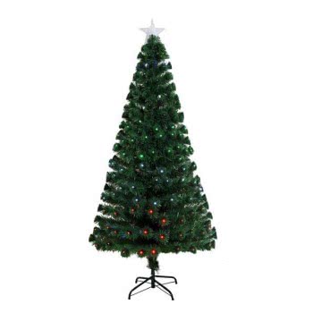 Christakopoulos Christmas Tree Optical Fiber LED Multicolor 8F 150 Ex. 49101-4 5212007569687