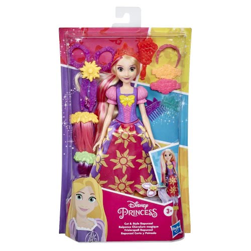 Hasbro Disney Princess Cut And Style Rapunzel Hair Fashion Doll Με Extensions Για Μαλλιά E8938 5010993730452