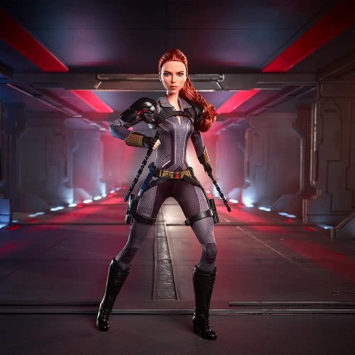 Mattel Marvel Studios Black Widow Barbie Collectible GLY31 887961850321