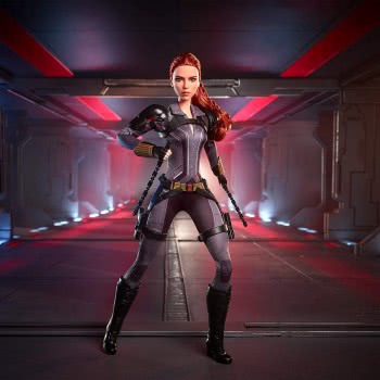 Mattel Marvel Studios Black Widow Barbie Collectible GLY31 887961850321
