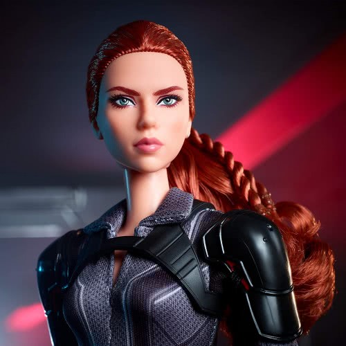 Mattel Marvel Studios Μαύρη Χήρα Barbie Συλλεκτική - Black Widow Black Fashion GLY31 887961850321