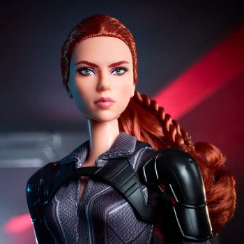 Mattel Marvel Studios Black Widow Barbie Collectible GLY31 887961850321