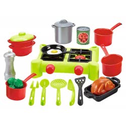 ecoiffier Stove Dining Set 2649 3280250026495