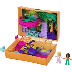 Mattel Polly Pocket Jungle Safari Compact FRY35 / GKJ53 887961828481