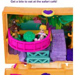 Mattel Polly Pocket Ο Κόσμος Της Polly Σετάκια - Jungle Safari Compact FRY35 / GKJ53 887961828481