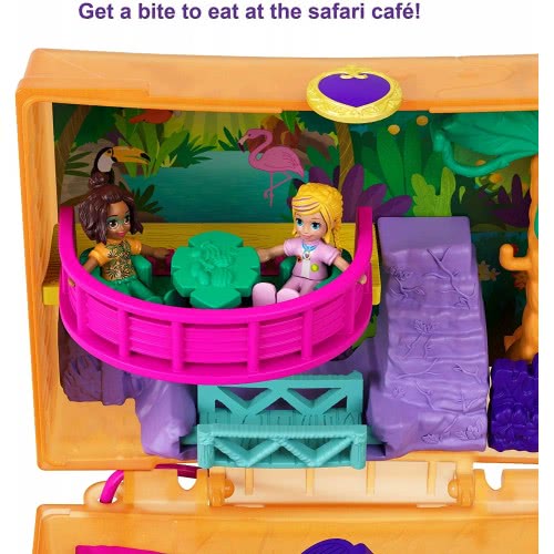 Mattel Polly Pocket Jungle Safari Compact FRY35 / GKJ53 887961828481