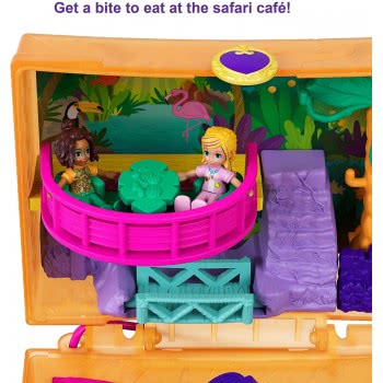 Mattel Polly Pocket Jungle Safari Compact FRY35 / GKJ53 887961828481
