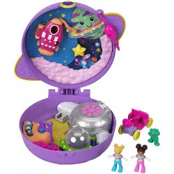 Mattel Polly Pocket Ο Κόσμος Της Polly Σετάκια - Saturn Space Explorer Compact FRY35 / GKJ51 887961828429
