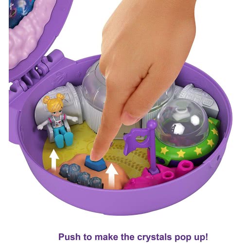 Mattel Polly Pocket Ο Κόσμος Της Polly Σετάκια - Saturn Space Explorer Compact FRY35 / GKJ51 887961828429