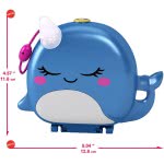Mattel Polly Pocket Ο Κόσμος Της Polly Σετάκια - Freezin Fun Narwhal Compact FRY35 / GKJ52 887961828412