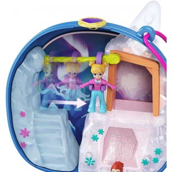 Mattel Polly Pocket Freezin Fun Narwhal Compact FRY35 / GKJ52 887961828412
