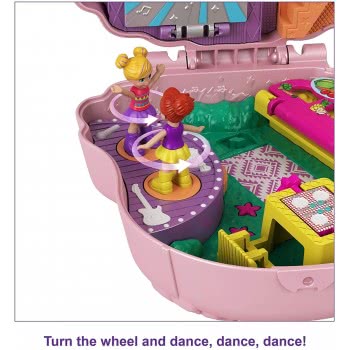 Mattel Polly Pocket Ο Κόσμος Της Polly Σετάκια - Llama Music Party Compact FRY35 / GKJ50 887961828450
