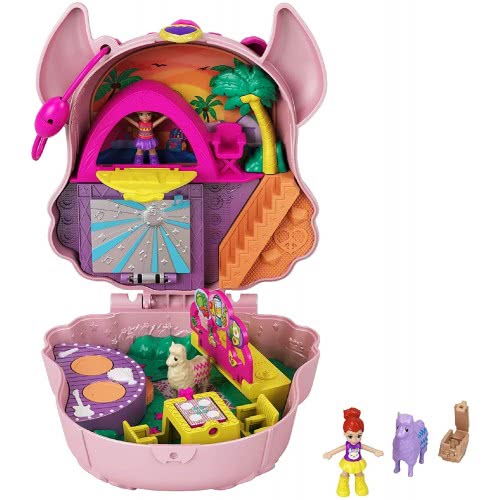 Mattel Polly Pocket Llama Music Party Compact FRY35 / GKJ50 887961828450