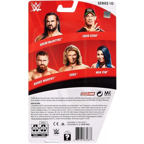 Mattel WWE John Cena Σειρά 113 Deluxe Φιγούρα 15 Εκ. GDF62 / GLB17 887961834833