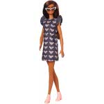Mattel Barbie Fashionistas Κούκλα Num 140 Original Μελαχρινή Κούκλα Με Φόρεμα Mouse FBR37 / GHW54 887961804355