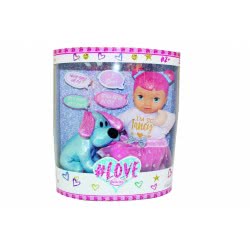 Just toys Koula Love Doll 34 Cm. With HER DOG 1200 4895167984944