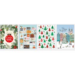 Canpol Christmas Bag Matt Lamination Jumbo 33 X 45.7 X 10.2 Cm - 4 Designs TR-40S 5902814358641
