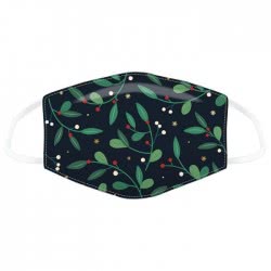 Puckator Mistletoe Christmas Reusable Face Covering - Large XMASK71L 5055071764950