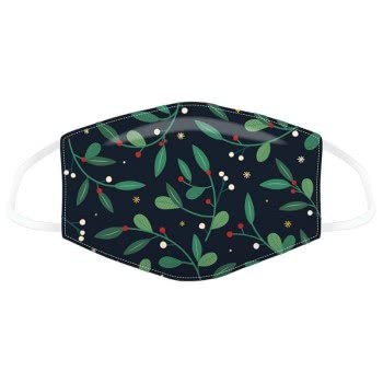 Puckator Mistletoe Christmas Reusable Face Covering - Large XMASK71L 5055071764950