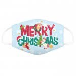 Puckator Festive Friends Merry Christmas Reusable Face Covering - Large XMASK69L 5055071764936