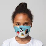 Puckator Christmas Penguins Reusable Face Covering Μάσκα Προστασίας - Small XMASK68S 5055071765025