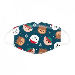 Puckator Christmas Cutiemals Face Covering - Small XMASK94S 5055071765827