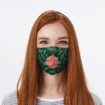 Puckator Merry Christmas Mistletoe Bauble Face Covering - Large XMASK92L 5055071765933