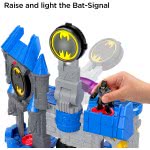 Mattel Imaginext Wayne Manor Batcave With Batman And Motorcycle Lights And Dart Launcher FMX63 887961584493