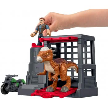 Mattel Imaginext Jurassic World Δεινόσαυρος Και Φιγούρα FMX88 / FMX90 887961584370