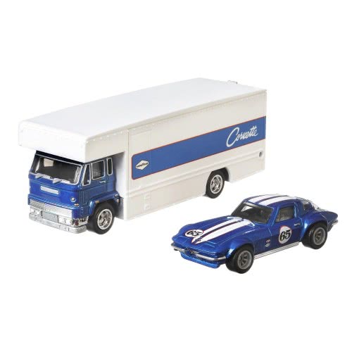 Mattel Hot Wheels Car Culture Team Transport Custom Corvette Stingray Coupe Fleet Flyer FLF56 / GJT41 887961817508
