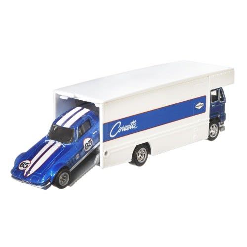 Mattel Hot Wheels Car Culture Team Transport Custom Corvette Stingray Coupe Fleet Flyer FLF56 / GJT41 887961817508