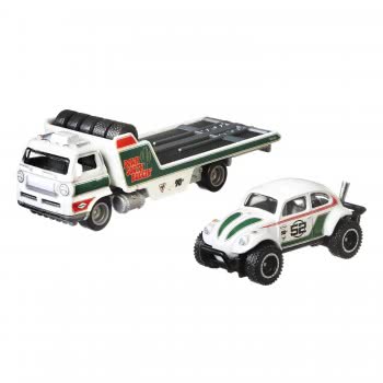 Mattel Hot Wheels Car Culture Team Transport Volkswagen Baja Bug Wide Open FLF56 / GJT44 887961817447
