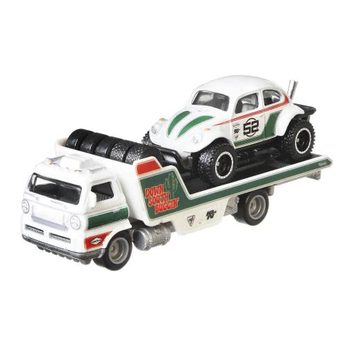 Mattel Hot Wheels Car Culture Team Transport Volkswagen Baja Bug Wide Open FLF56 / GJT44 887961817447