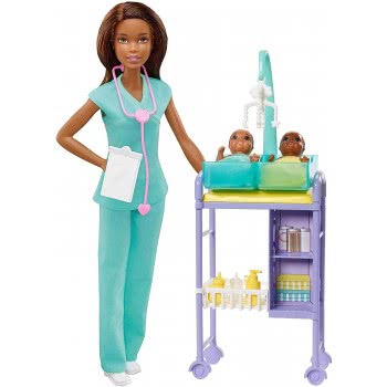 Mattel Barbie Baby Doctor Doll DHB63 / GKH24 887961827255