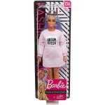 Mattel Barbie Fashionistas Doll With Long Rainbow Hair Wearing Sweatshirt Dress And Accessories FBR37 / GHW52 887961804393
