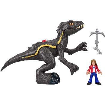 Mattel Imaginext Jurassic World Indoraptor Και Maisie Δεινόσαυρος Και Φιγούρα FMX88 / GKL51 887961829327