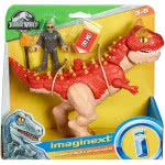 Mattel Imaginext Carnotaurus And Dr. Malcolm - Jurassic World Δεινόσαυρος Και Φιγούρα FMX88 / GBN16 887961719178