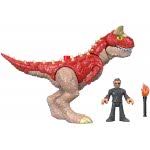 Mattel Imaginext Carnotaurus And Dr. Malcolm - Jurassic World Δεινόσαυρος Και Φιγούρα FMX88 / GBN16 887961719178