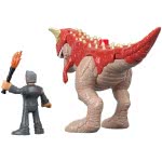 Mattel Imaginext Carnotaurus And Dr. Malcolm - Jurassic World Δεινόσαυρος Και Φιγούρα FMX88 / GBN16 887961719178