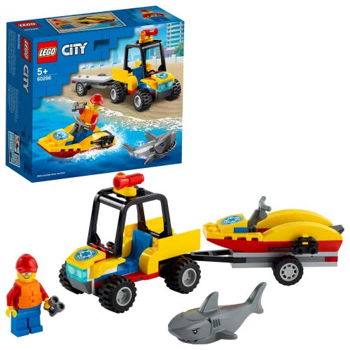 LEGO City Διασωστικό ATV Παραλίας 60286 5702016889710