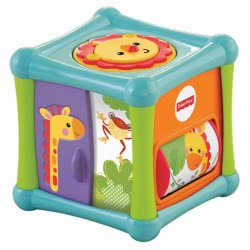Mattel Fisher Price Κύβος Δραστηριοτήτων Με Ζωάκια Χ BFH80 746775309947
