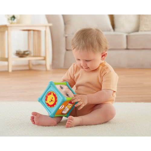 Mattel Fisher Price Κύβος Δραστηριοτήτων Με Ζωάκια Χ BFH80 746775309947