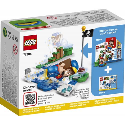LEGO Super Mario Penguin Mario Power-Up Pack 71384 5702016913279