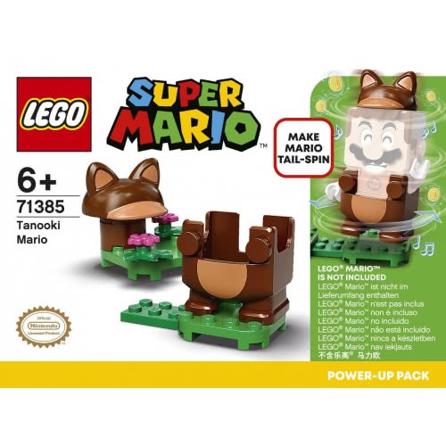 LEGO Super Mario Πακέτο Ενίσχυσης Mario Tanooki 71385 5702016913286