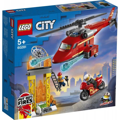 LEGO City Πυροσβεστικό Ελικόπτερο Διάσωσης 60281 5702016911541