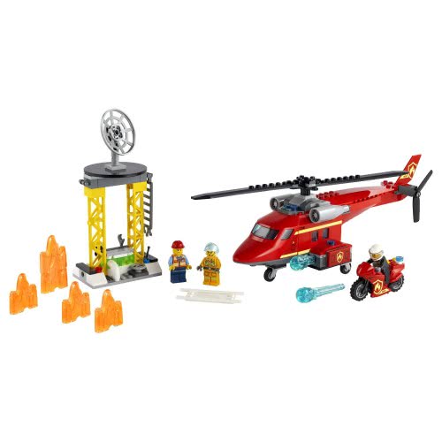 LEGO City Πυροσβεστικό Ελικόπτερο Διάσωσης 60281 5702016911541